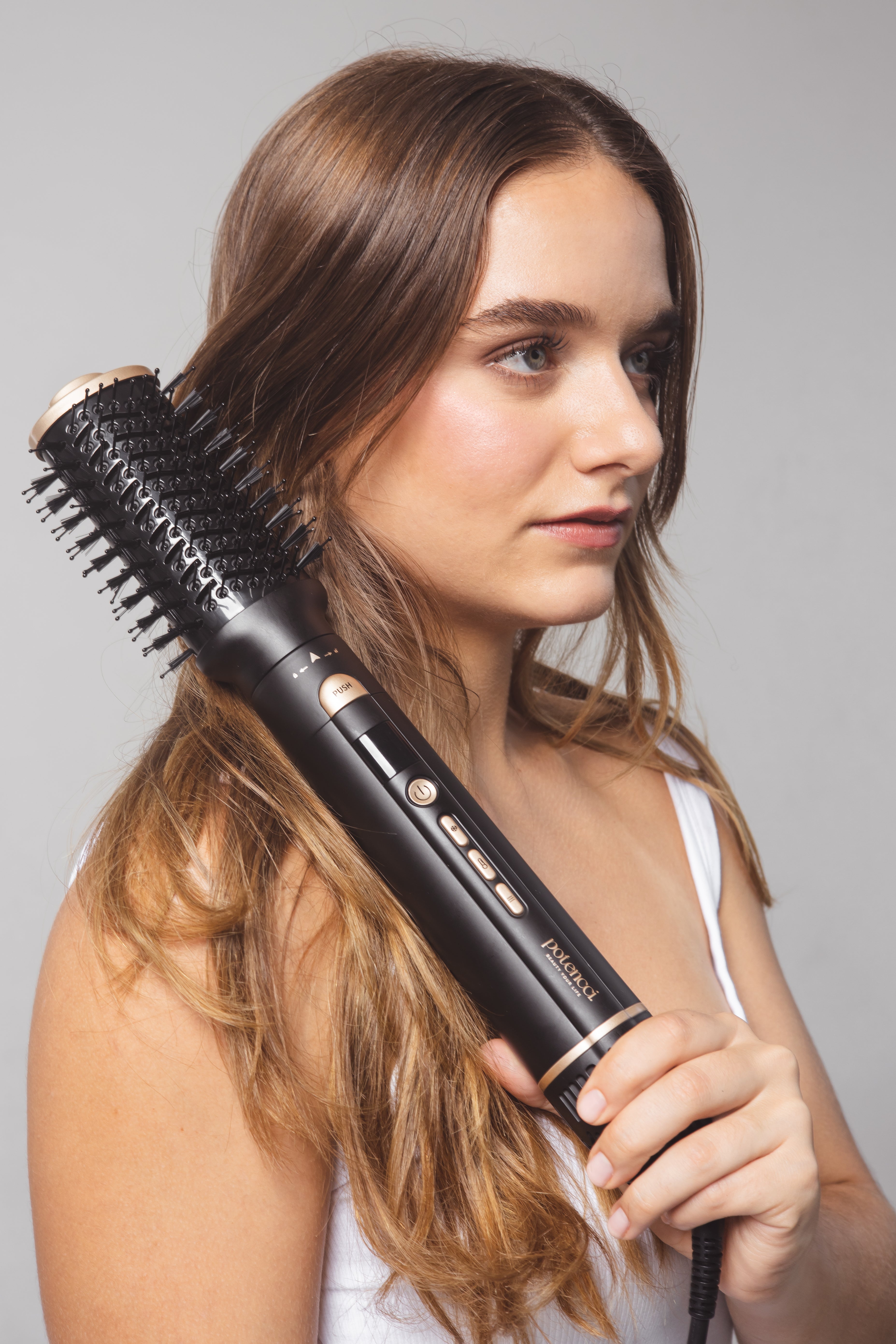 Cabezal cepillo voluminizador grande